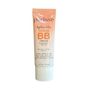 Purlisse Ageless Glow Serum BB Cream SPF 40 LIGHT MEDIUM 1.4 oz SEALED Exp 12/26